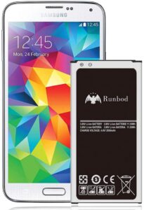 Runbod Galaxy S5 Battery Replacement, 2950mAh Li-ion Battery