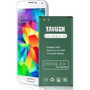 TAYUZH Galaxy S5 Battery, 2X 2800mAh Li-ion Replacement S5